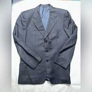 Burberry dark navy blue blazer size 50R